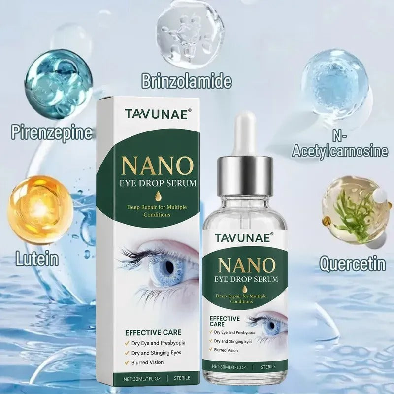 Reclaim Your Crystal-Clear Vision with Tavunae® NANO Eye Drops