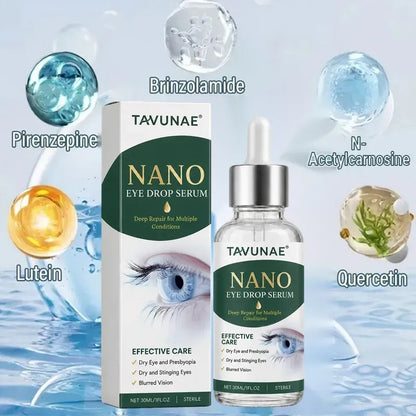 Reclaim Your Crystal-Clear Vision with Tavunae® NANO Eye Drops