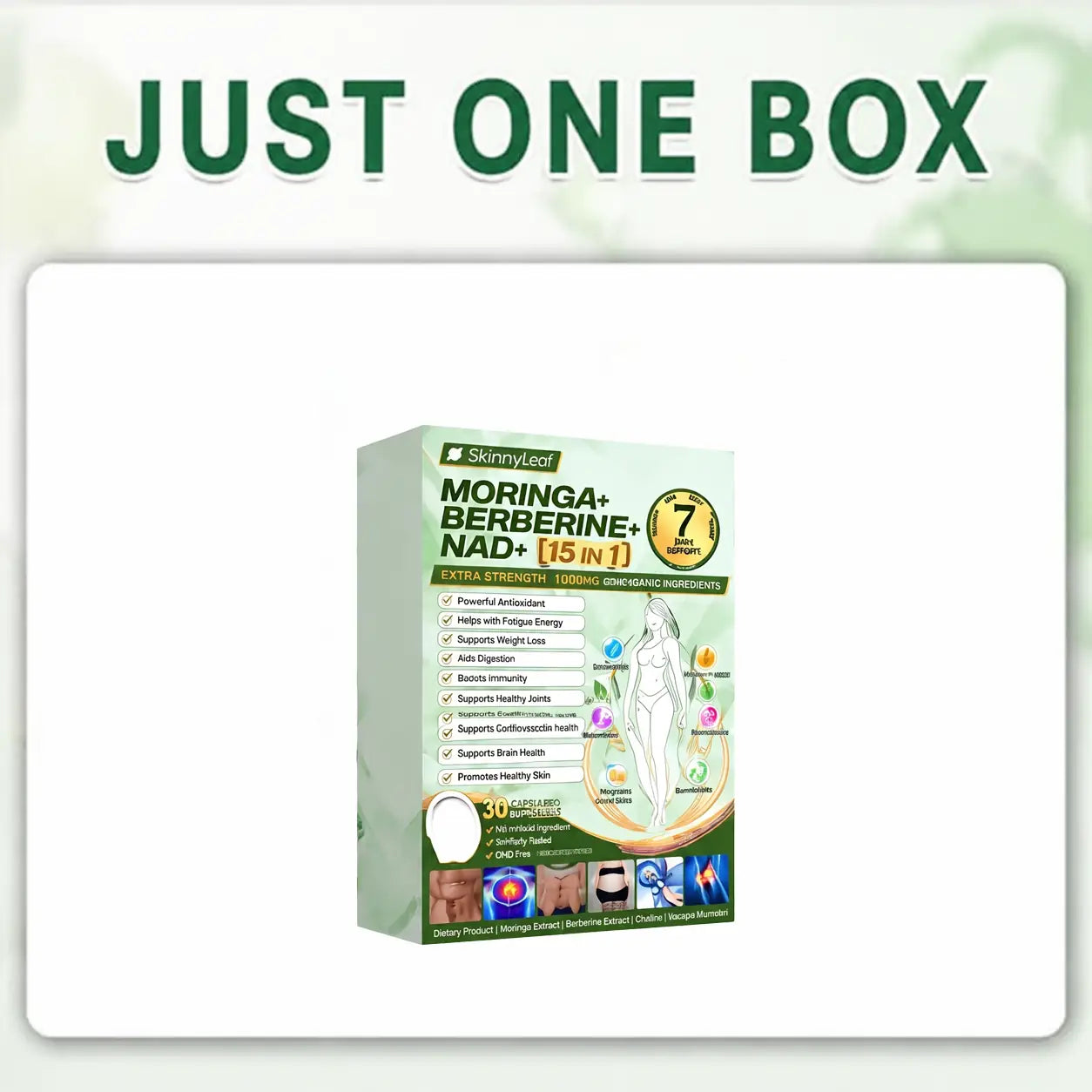 🌿🍋Moringa & Berberine 10-IN-1 Advanced Nano Microneedle Patch (Once Daily, visible changes in 7 days) ✅ Obesity, Diabetes, Sleep Apnea, And Joint Issues