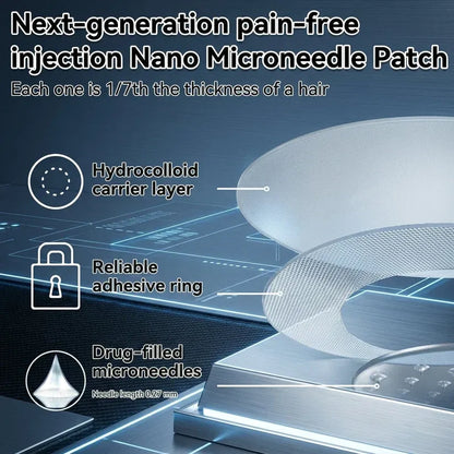 🌿🍋Moringa & Berberine 10-IN-1 Advanced Nano Microneedle Patch (Once Daily, visible changes in 7 days) ✅ Obesity, Diabetes, Sleep Apnea, And Joint Issues